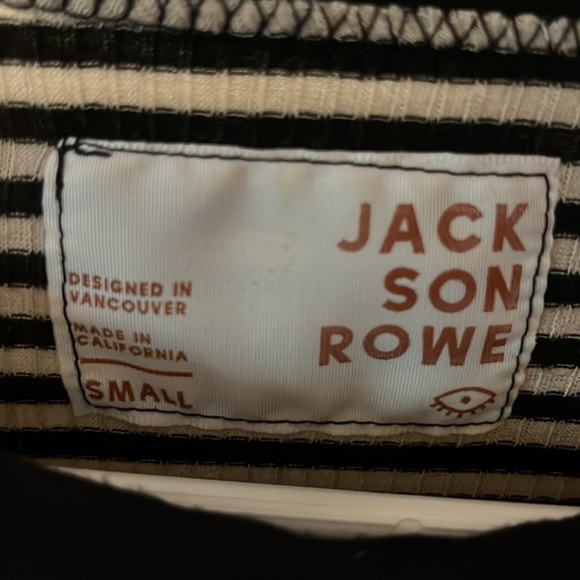 Like new Jackson Rose stripped long sleeve tee - Picture 2 of 5